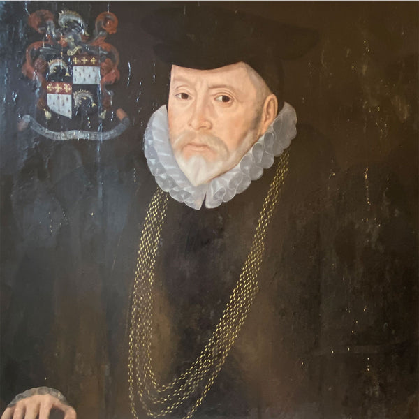HIERONIMO CUSTODIS Oil on Panel Painting, Portrait of Martin James of Smarden