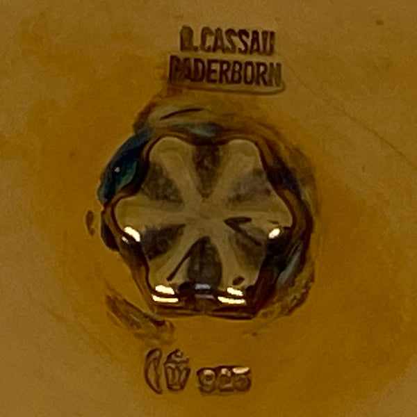 Vintage German Bernd Cassau Paderborn Gilt Sterling Silver Chalice