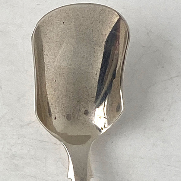 English Reid & Sons Newcastle Sterling Silver Sugar Spoon Shovel