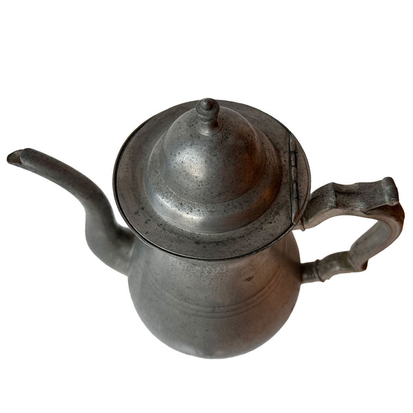 American Pewter Pear-Form Coffee Pot