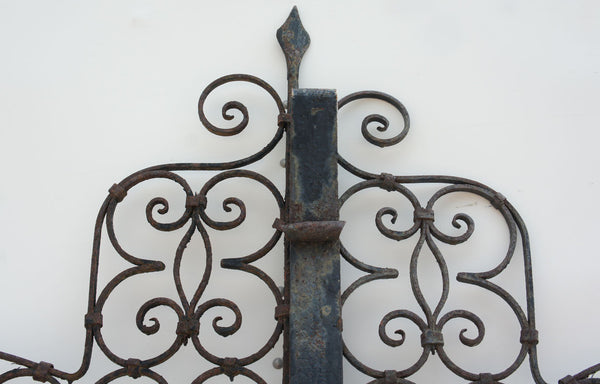 STOLEN ➳ Pair Spanish Wrought Iron Gates
