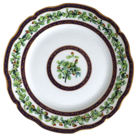 French Puiforcat Porcelain Chêne Royal Salad/Dessert Plate (7.5 inch) (23 available)