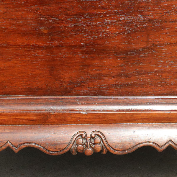 Small Anglo Indian Rosewood Linen Press Cupboard