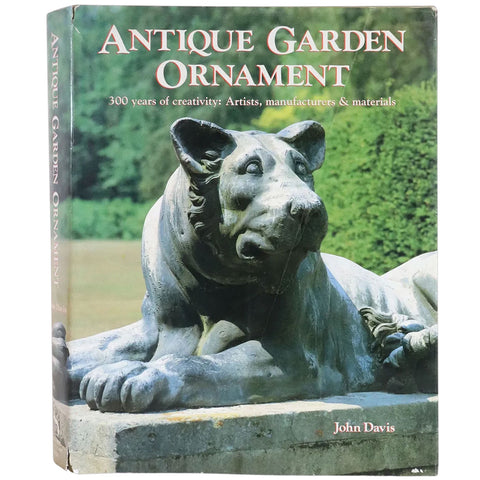 Vintage First Edition Book: Antique Garden Ornament by John P. S. Davis