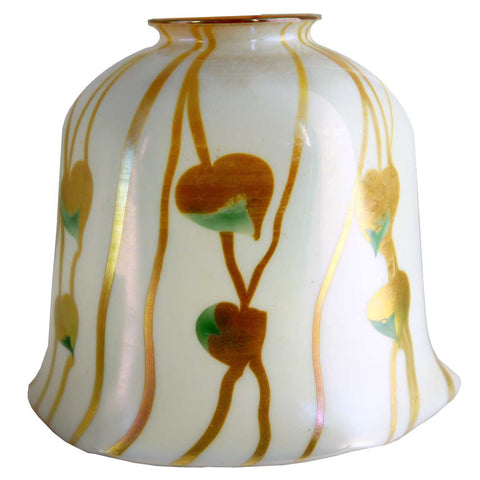 American Fostoria Iris Glass Lamp Shade