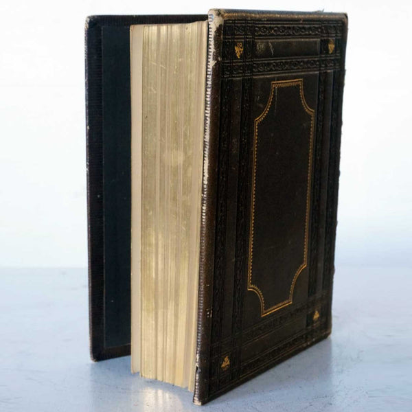 Victorian Leather Bound Book: Sacred Allegories by Reverend William Adams