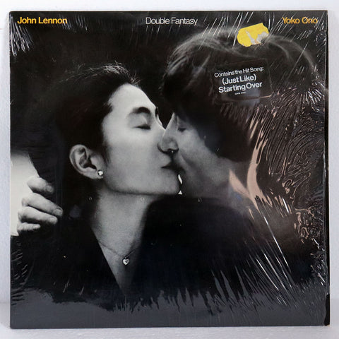 Vintage JOHN LENNON & YOKO ONO 33 Vinyl Record Album, Double Fantasy
