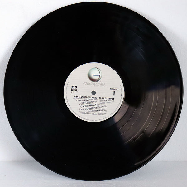 Vintage JOHN LENNON & YOKO ONO Vinyl Record Album, Double Fantasy