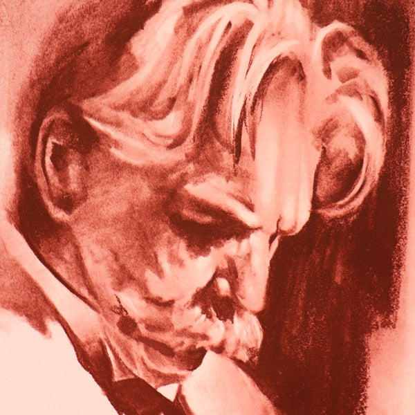 FRANK V. SZASZ Print, Portrait of Albert Schweitzer A/P