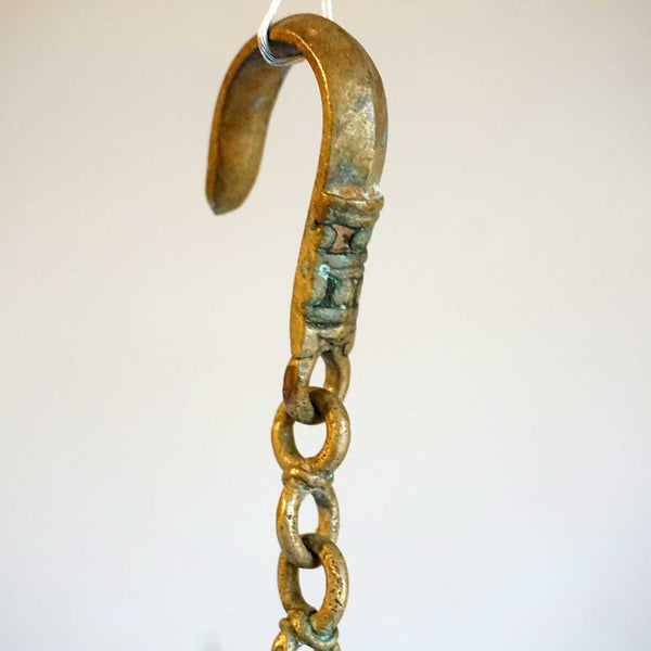 Indian Bronze Hanging Oil Lamp (Thookkuvilakku)
