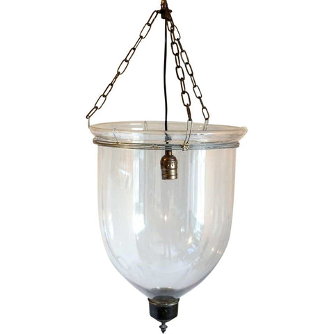 English Regency Style Glass One-Light Hall Lantern