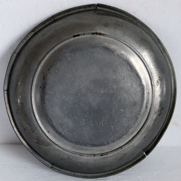 Continental Pewter Round Serving Bowl