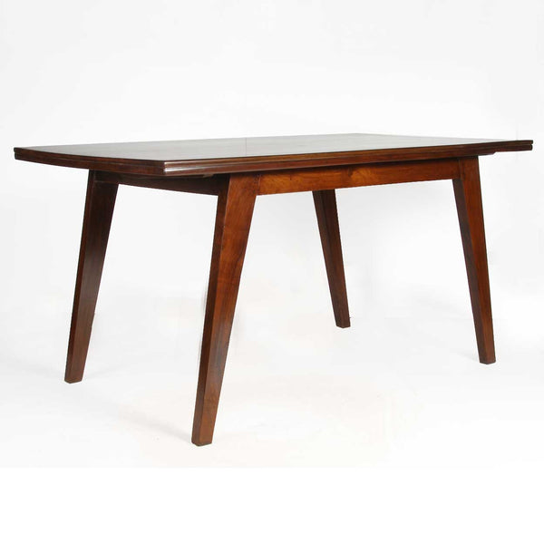 Vintage PIERRE JEANNERET Teak Dining Table from Chandigarh, India