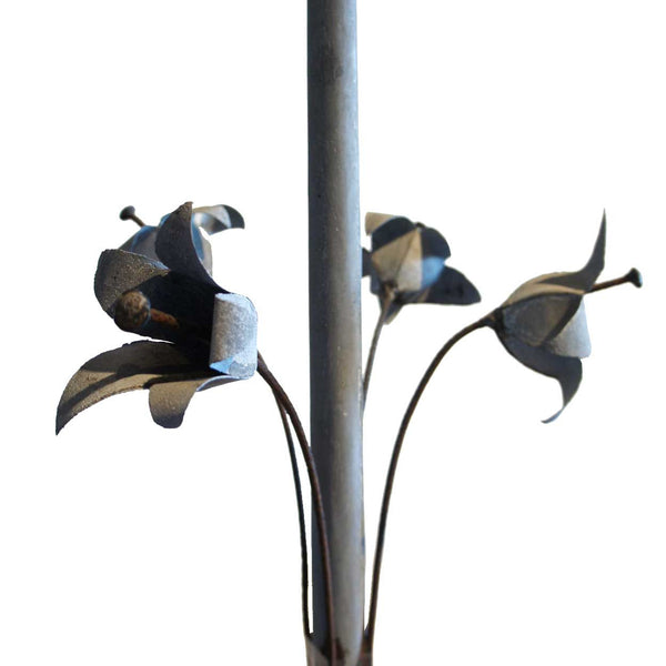 French Zinc Architectural Roof Finial as a Two-Light Floor Lamp