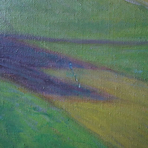 FRITZ EDVARD KARFVE Oil on Canvas Painting, Countryside Landscape