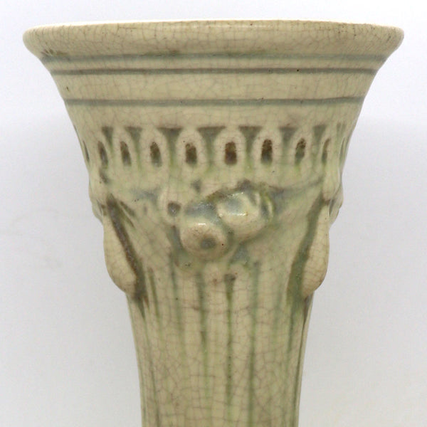 American Weller Creamware Pottery Roma Crocus Vase