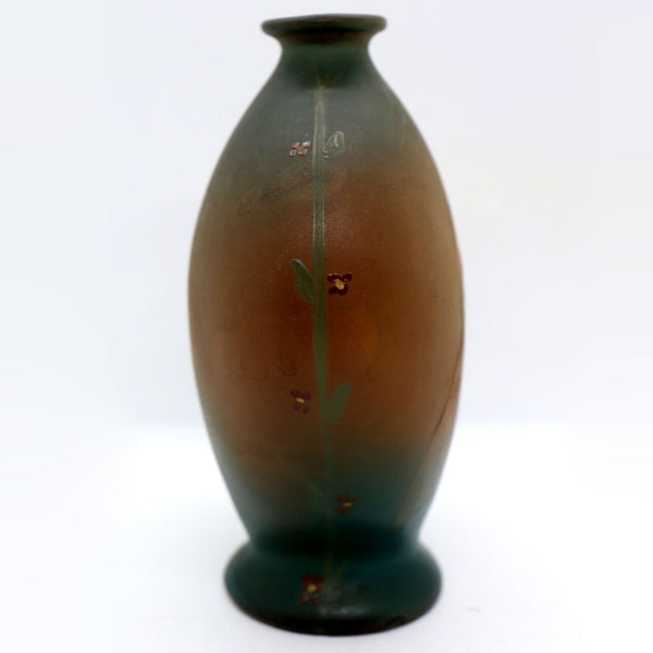 Early American Weller Pottery Dickens Ware II Monk Portrait Vase