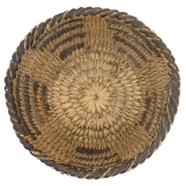 Small Native American Pima Papago Geometric Basket