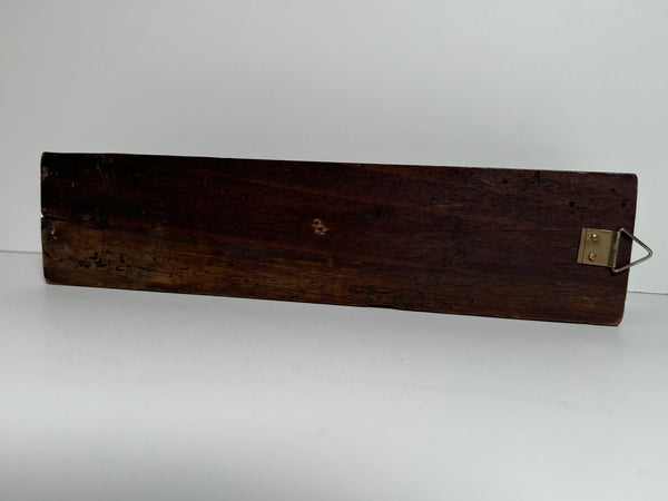 Pair of Italian Baroque Walnut Figural Furniture Bracket Carvings c 1690