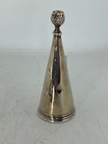 English Georgian T. J. & N. Creswick Sterling Silver Chamberstick and Snuffer