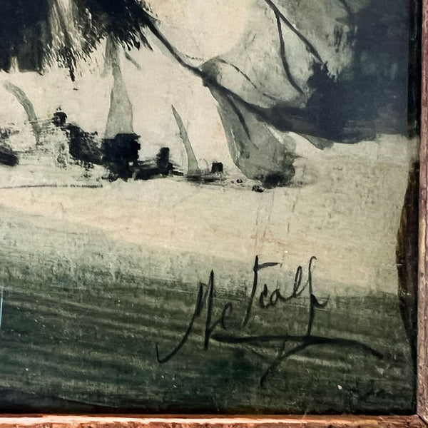 CONGER METCALF Drawing and Monotype on Paper, Still Life