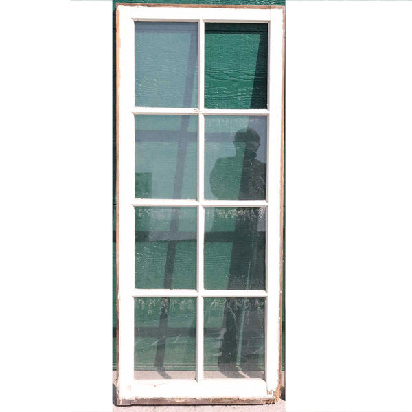 Vintage American Painted Pine Frame Casement Window