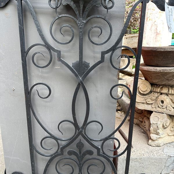 Large Pair of Spanish Wrought Iron Exterior Wall Lanterns Sconce Light Covers