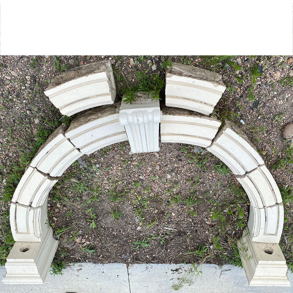 American Highlander Boys Club Terracotta Architectural Arch and Balcony Balusters