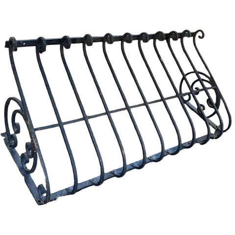 Louis XV Style Wrought Iron Bombe Balcony