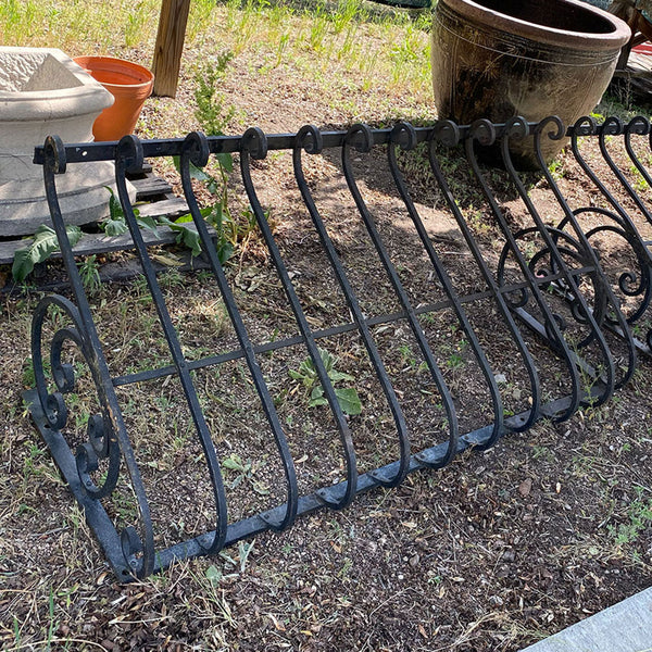 Louis XV Style Wrought Iron Bombe Balcony