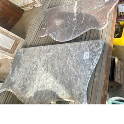 Lot 0553 | (6) Antique Variegated Marble Stone Table Tops