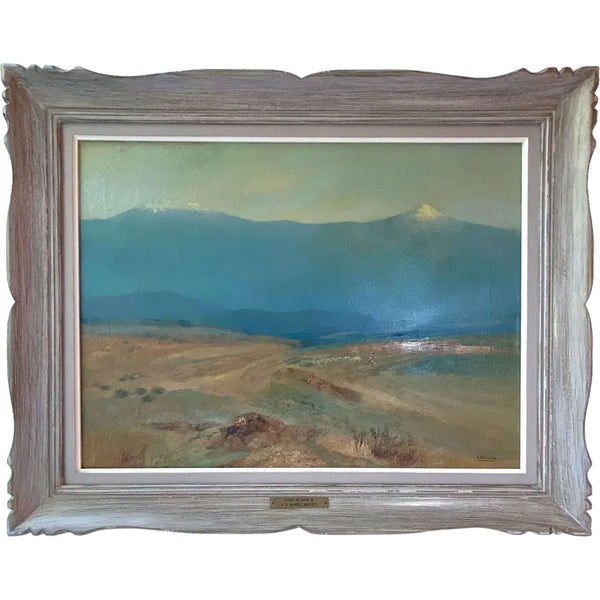 ARMANDO GARCIA NUNEZ Oil on Canvas Painting, Lomas de Santa Fe