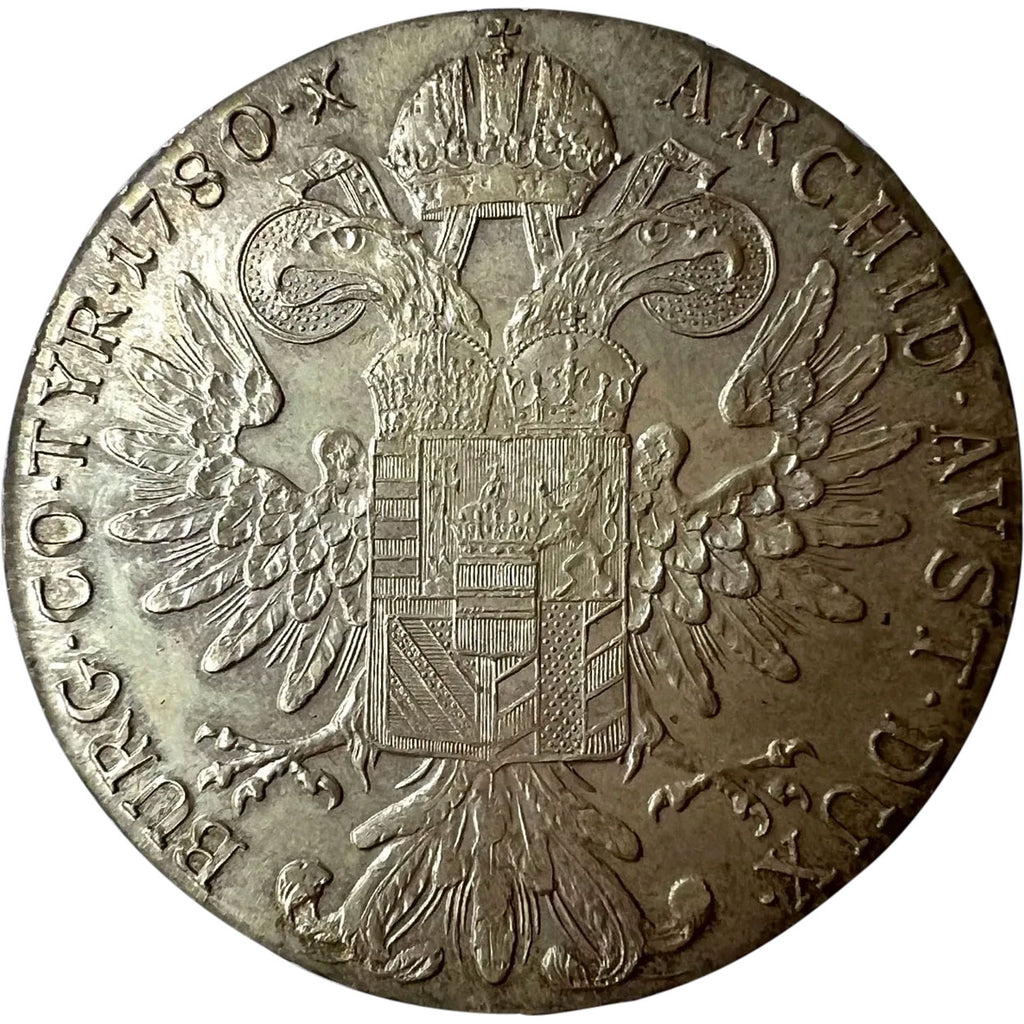 本物) Maria Theresa 1780 オーストリアシルバーコイン