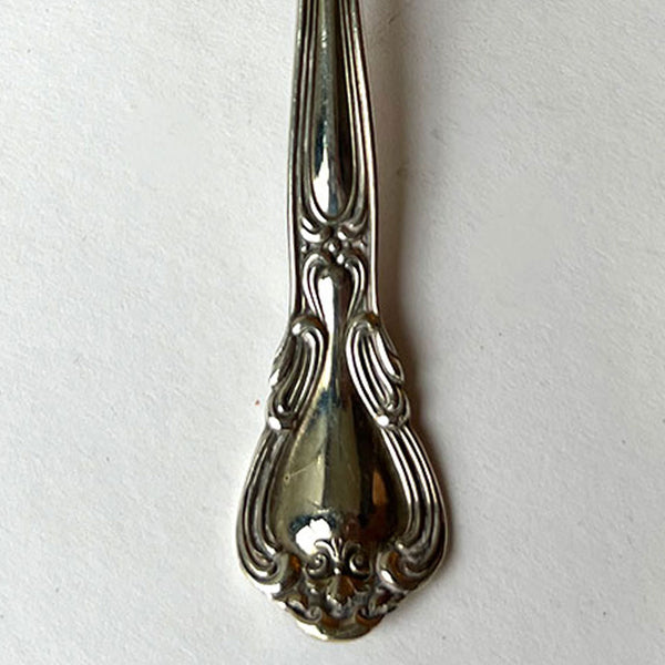 Small American Gorham Chantilly Gilt Sterling Silver Sugar Sifter Spoon