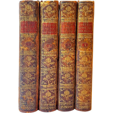 Set Books: The Lives of the Most Eminent English Poets, Vols I-IV by Samuel Johnson