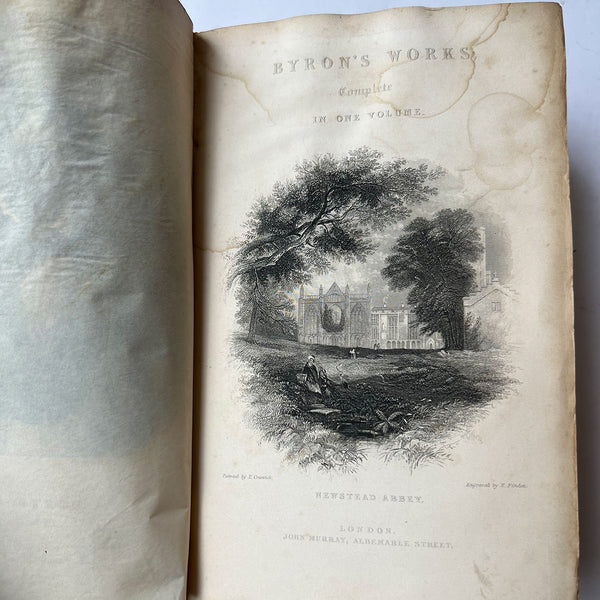 Leather Book: The Poetical Works of Lord Byron