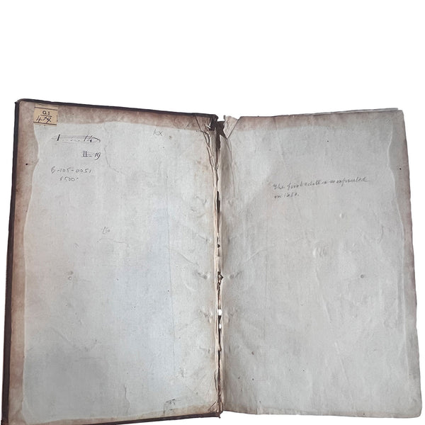 Leather Bound Book: Index Villaris by John Adams, 2nd Edition