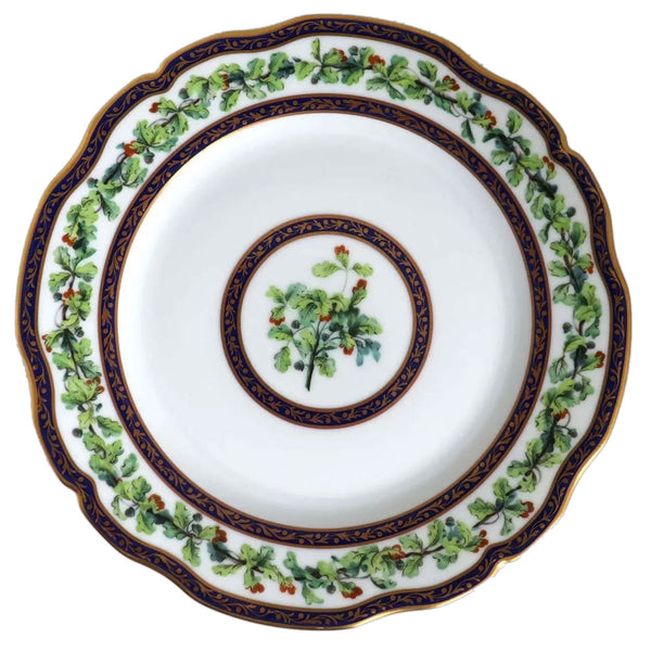 Lot 0471 | Samuel Alcock, Hicks, Meigh & Johnson, Puiforcat Porcelain Chene Royal Plates (8)
