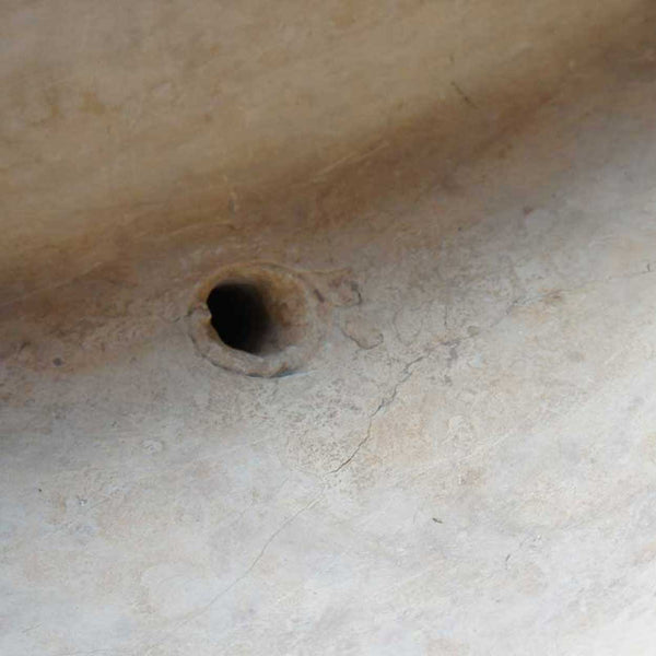 French Gothic Revival Hard Stone Fountain Pedestal Basin