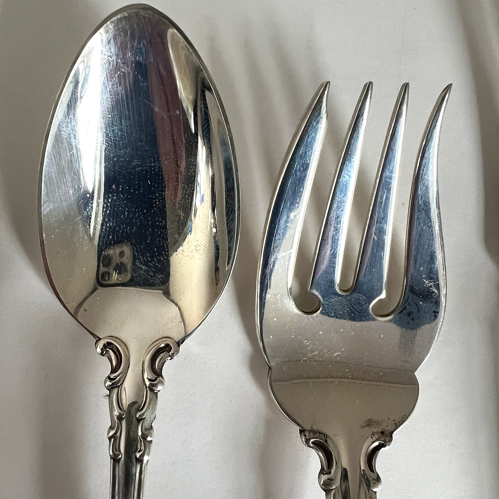 Spanish baroque sterling silver on sale flatware