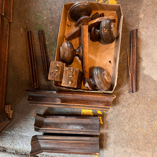 Lot 0148 | Dutch Baroque Inlaid Oak and Glass Display Cabinet