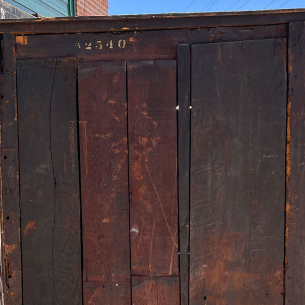 English Charles II Oak Joined Livery Cupboard on Stand