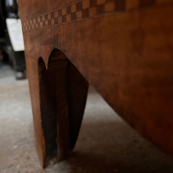 American East Tennessee Federal Inlaid Tiger Maple Chest of Drawers