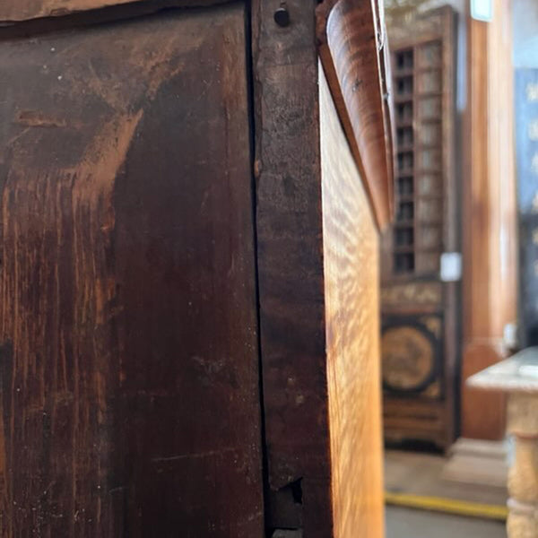 American East Tennessee Federal Inlaid Tiger Maple Chest of Drawers