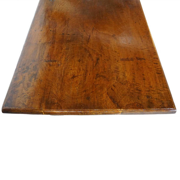 Large Indian Namboodhiri Teak and Fruitwood Rectangular Low Table