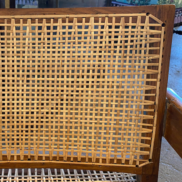 Vintage PIERRE JEANNERET Teak Conference Chair from Chandigarh, India