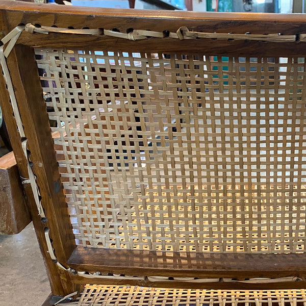 Vintage PIERRE JEANNERET Teak Conference Chair from Chandigarh, India