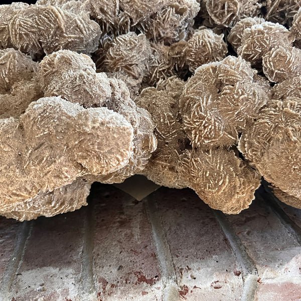 Very Large Selenite Desert Rose Crystal Cluster Rock Formation