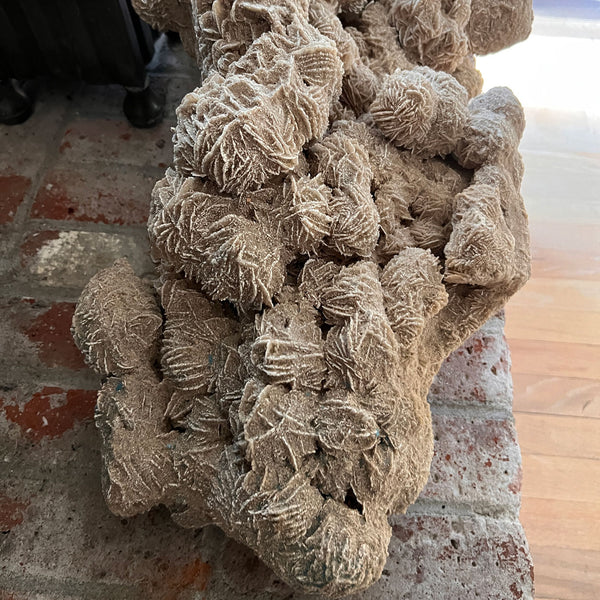 Very Large Selenite Desert Rose Crystal Cluster Rock Formation