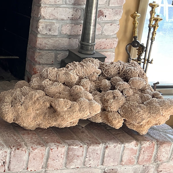 Very Large Selenite Desert Rose Crystal Cluster Rock Formation
